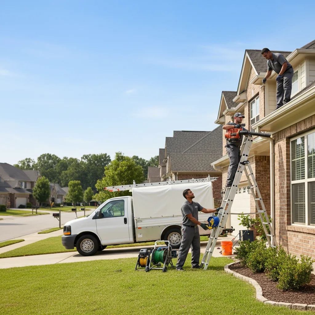 Home Gutter Service in Mount Pleasant, TX near me